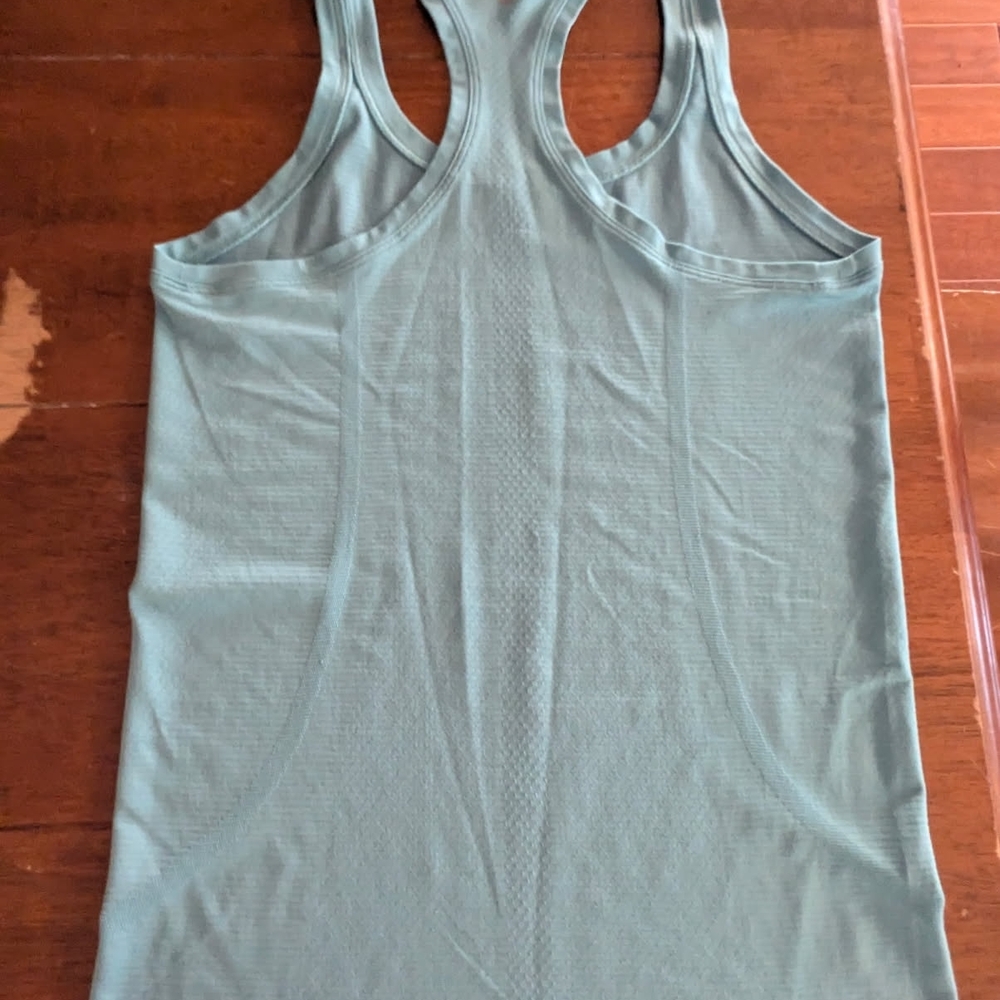 lululemon athletica Racerback Tank Tops — Mint, Black, Charcoal, Cream - Picture 7 of 7